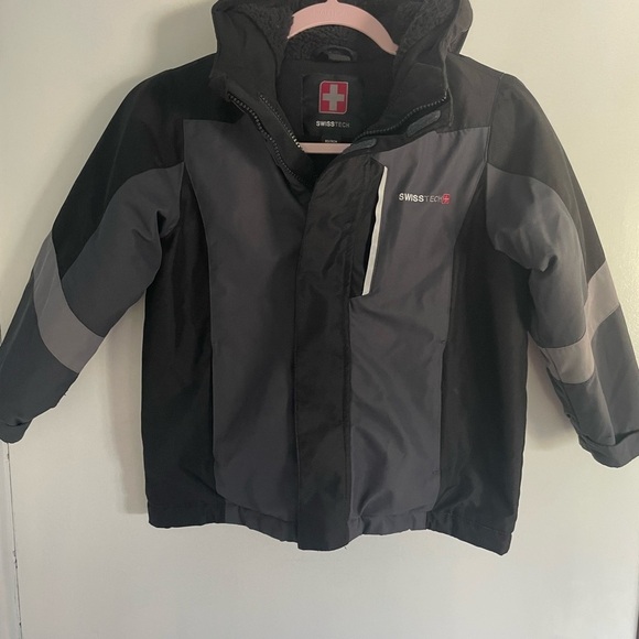 Swiss Tech Other - Closet Clear Out Sale! Swiss Tech Kids Black and Gray Jacket size XS 4-5